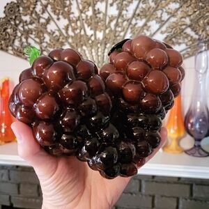 Vintage Glass Grapes (2)